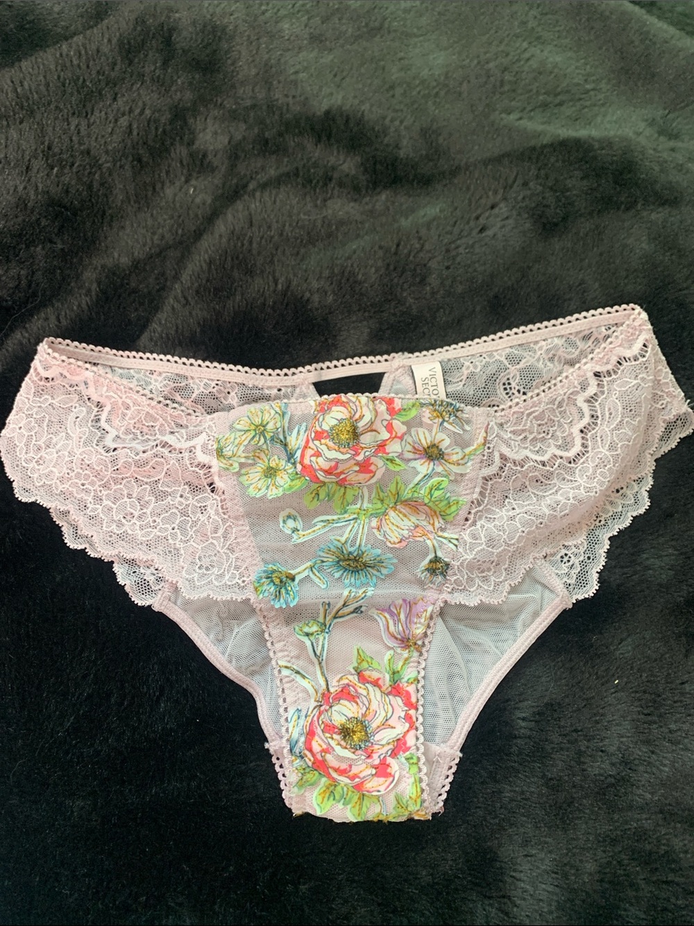 Victoria's Secret dream angel  Floral mesh Bikini PantyActive sale!